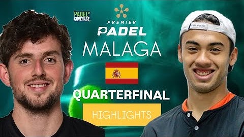 Dominance🤯 YANGUAS & COKI VS AUGSBURGER & CARDONA-PREMIER PADEL P1 MALAGA🎾Quarter-Finals Highlights