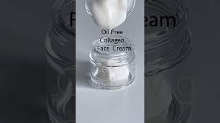 How to make oil free collagen face cream at home (Advanced formula) #shorts