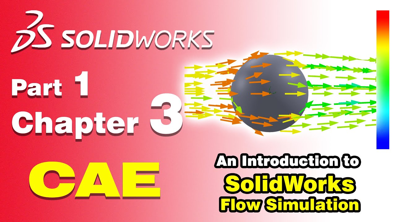 SolidWorks Flow Simulation Tutorial CAE | Chapter 3, part1: Flow past a ...