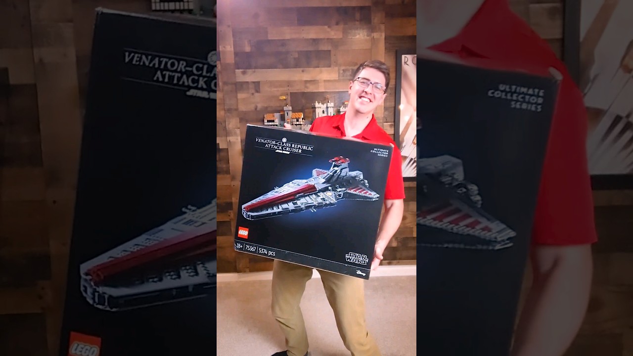 Lego Reveals 5,374-Piece Star Wars UCS Venator Attack Cruiser