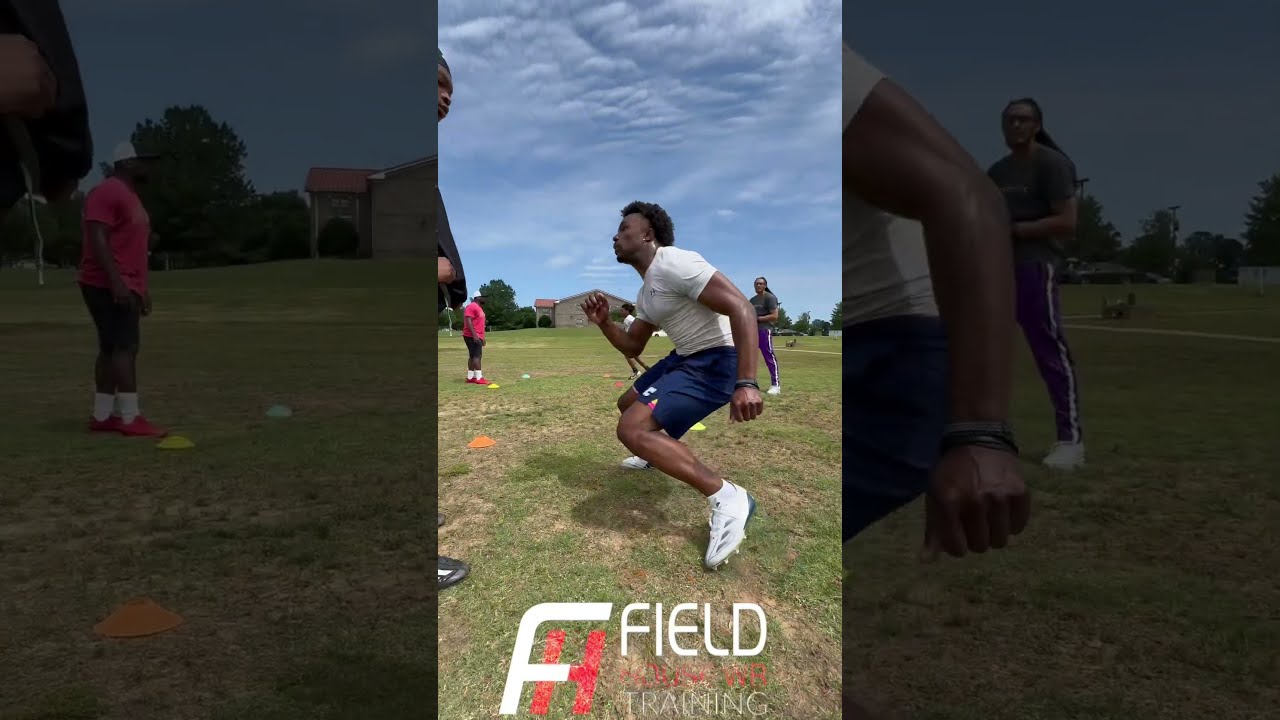Wide Receiver Drill Movement Release Footballtraining Wrtraining Wrdrills Football