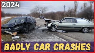 Road Rage - Stupid Drivers - Bad Drivers - CAR CRASH COMPILATION 2024 &21 (w/ commentary)