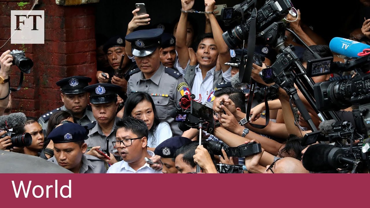 financial times epaper Myanmar finds Reuters journalists guilty of breaching state secrets law