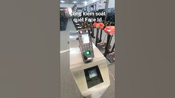 Cổng 3 càng kiểm soát khuôn mặt, vân tay, thẻ phòng gym, hồ bơi, khu vui chơi