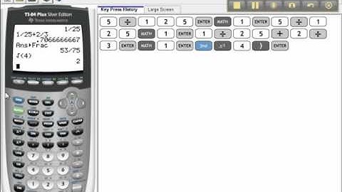 Calculator Basics - Part 3 of 4 - Math 131 TI-83/84