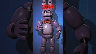 FNAF AR edit 💙 - Bonnie 2021 Vs 2014 🐰 || #fnaf #fivenightsatfreddys #fnafshorts #fnaf9 #fnafar