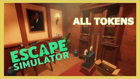 The Attic Playthrough and ALL TOKENS | Edgewood Mansio | Escape Simulator