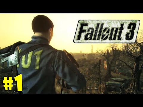 Видео: #1 FALLOUT 3 Прохождение - ВЫХОДЕЦ ИЗ УБЕЖИЩА 101