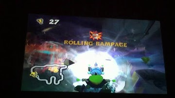 Crash Tag Team Racing Record: Rolling Thunder 57 Kills ( Crash Test Mummies with Dr. Cortex )