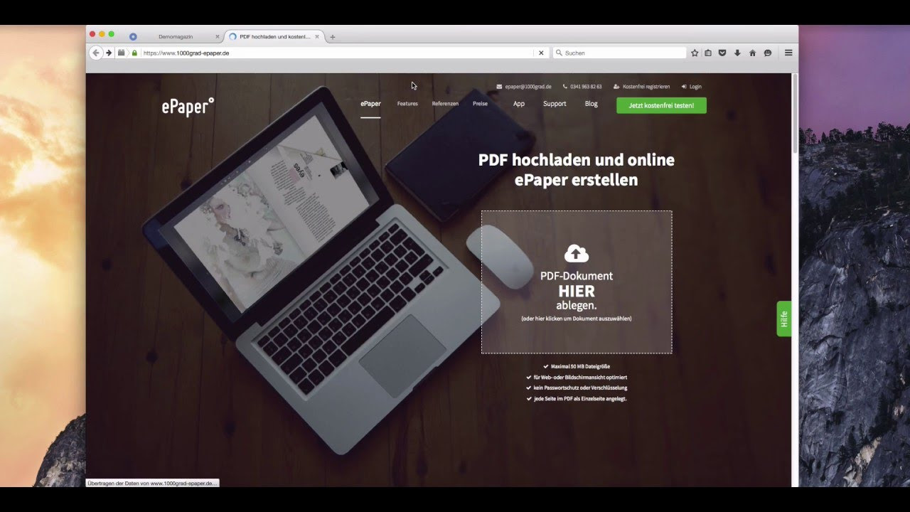 New Update 2. Tutorial - Registrierung im CMS