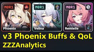 Phoenix V3, Big Buffs and changes