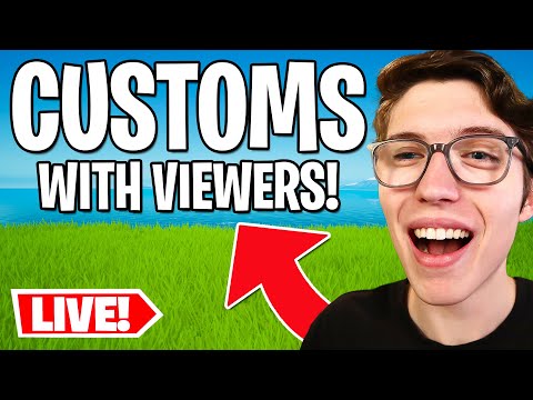 🔴LIVE - CUSTOMS With Viewers, Anyone Can Join!