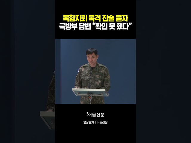 thumbnail - 목함지뢰 목격 진술 물었더니 국방부 답변이