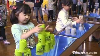 Ready, steady... stack for Japan Cup Stacking Competition