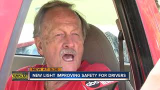 Temporary traffic light installed at dangerous Riverview intersection