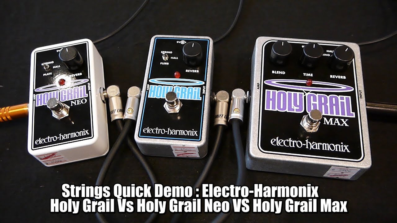 Electro-Harmonix Holy Grail Neo Reverb Pedal (Demo by Bill Ruppert