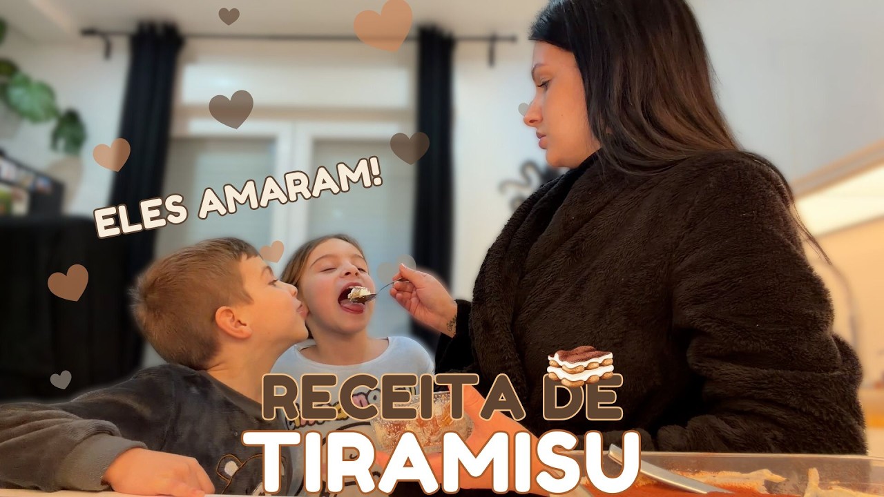 A MINHA RECEITA DE TIRAMISU 🤤