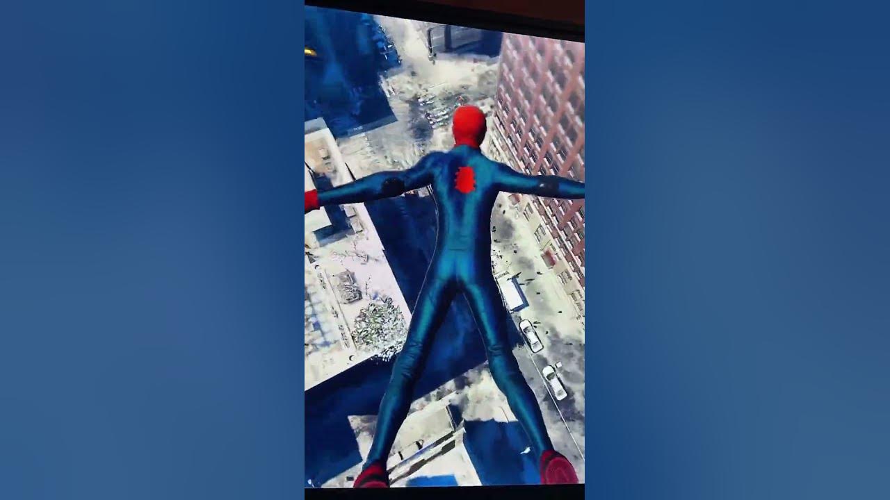 Miles Morales great responsibility suit ps4 4k - YouTube