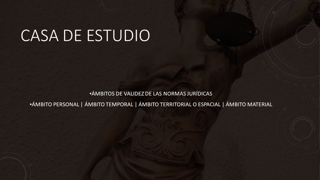[PODCAST] Clasificación de la Norma Jurídica a partir de los ámbitos de