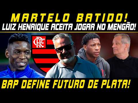 🚨FUTURO DEFINIDO!? L.HENRIQUE ABRE O JOGO SOBRE JOGAR NO FLA!🚨BAP BATE O MARTELO DEFINITIVAMENTE!🚨