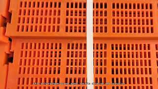 polyurethane screen panel for industrial application
