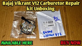 Bajaj Vikrant V12 Carburetor Repair Kit Unboxing Price Buy Online क र ब ?
