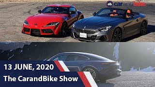 BMW Z4 vs Toyota Supra, Porsche Taycan Review | The Car And Bike Show