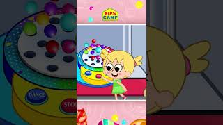 Dancing Balls Machine 🎨 Learn Colors the Fun Way #LearnColors #shorts #KidsSongs #EarlyLearning
