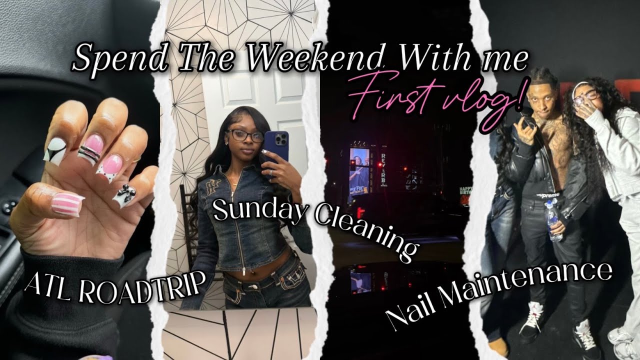 FIRST VLOG | Roadtrip to ATL, TopoppGen Concert + Sunday Cleaning