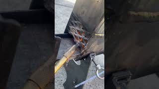 Lighting The Rocket Stove