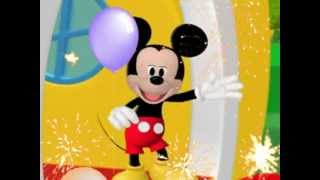 Happy Birthday, Mickey Mouse Style