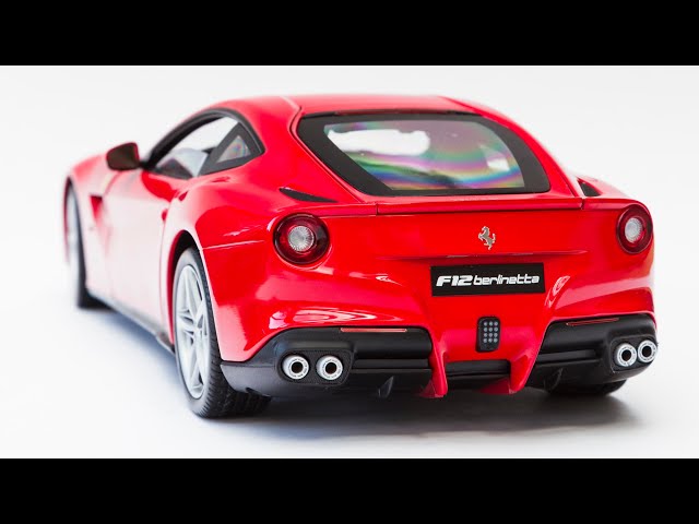 1:18 Ferrari F12 Berlinetta Hot Wheels Elite in Detail - YouTube