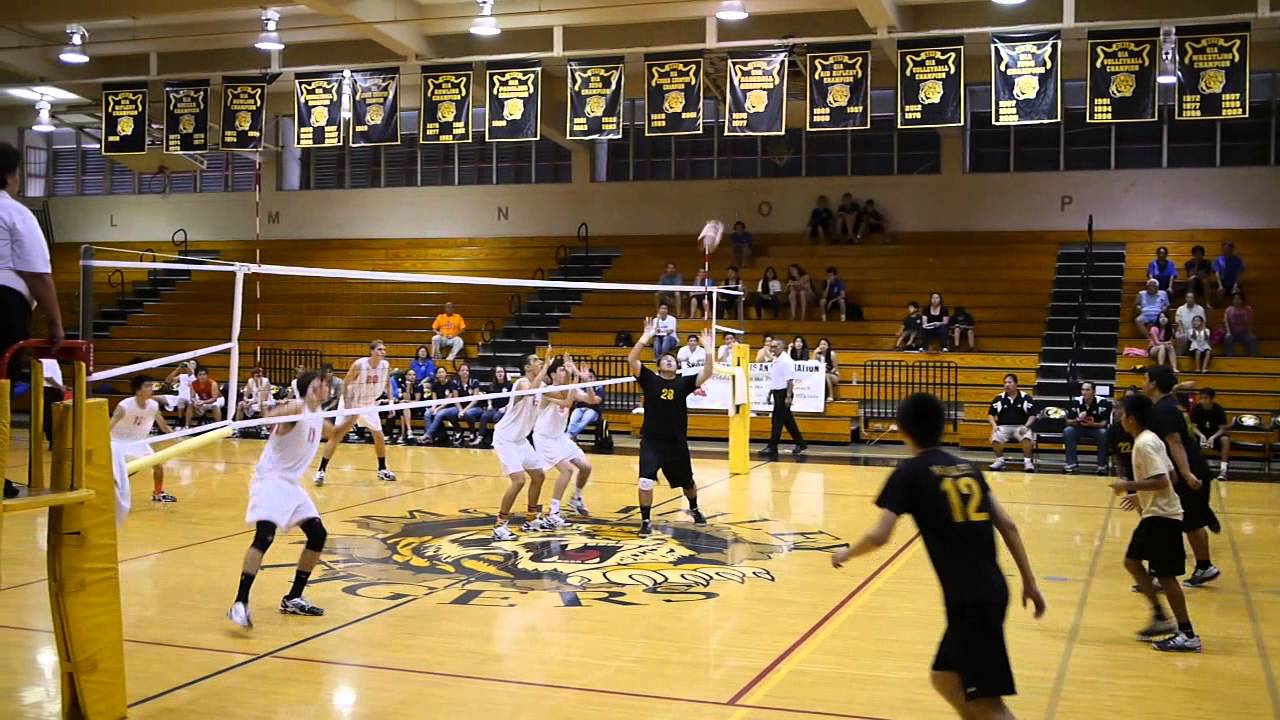 McKinley vs Kalaheo Volleyball 1 4/23/13 YouTube