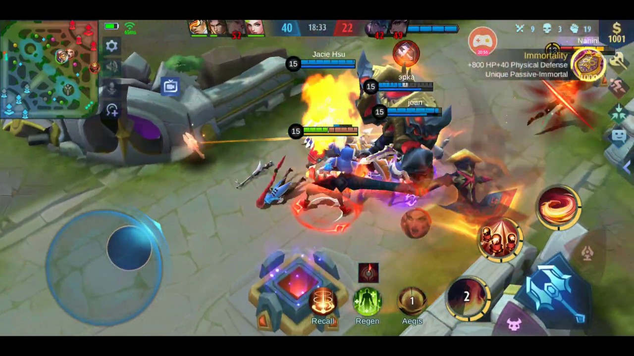 X- borg in Mobile legend gameplay full - YouTube