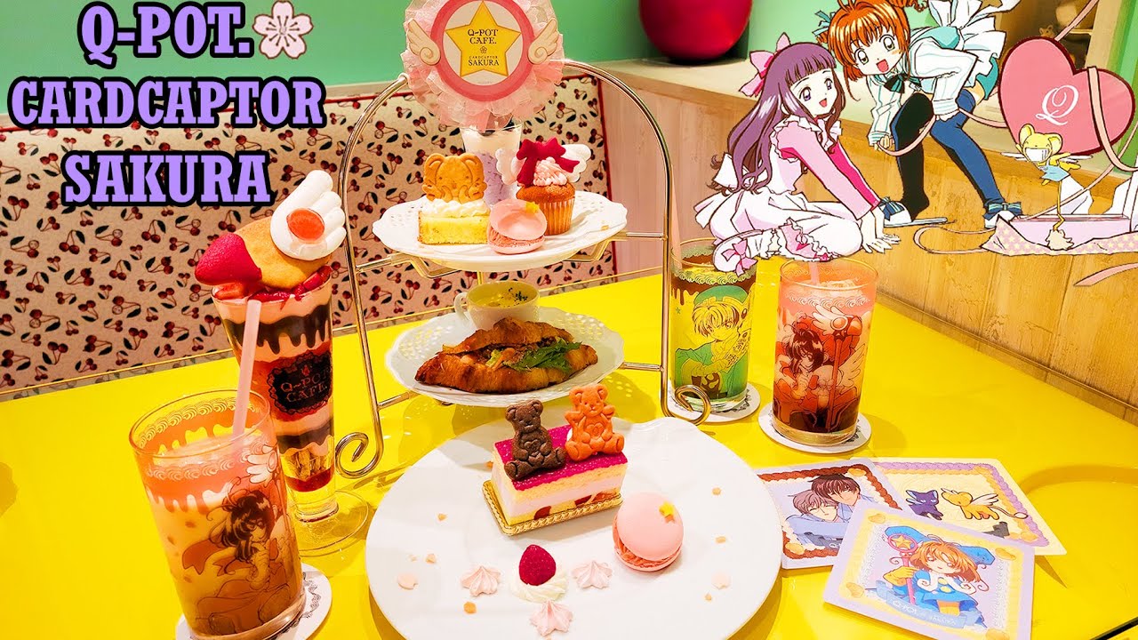 Cardcaptor Sakura Q-Pot Cafe in Tokyo カードキャプターさくら