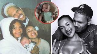 Chris Brown Shared Sweet Family Flick With Baby Arrow, Jada Wallace & Daughter Royalty!😍