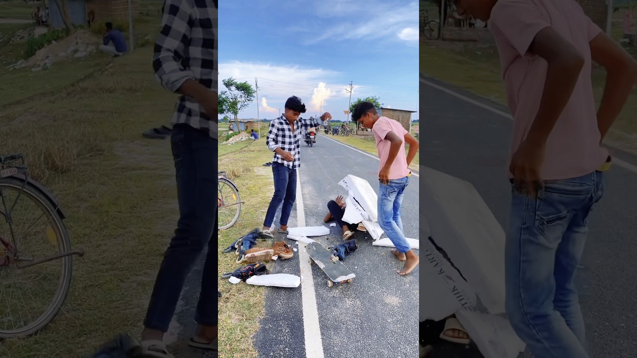 shocking😱 moment of skating