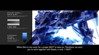 Mission Briefing: Defeat White Glint (Armored Core: For Answer/US ver/Xenia)