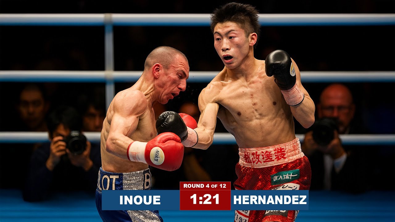 Наоя Иноуэ против Адриана Эрнандеса | Технический нокаут, Лучшие моменты боя, HD