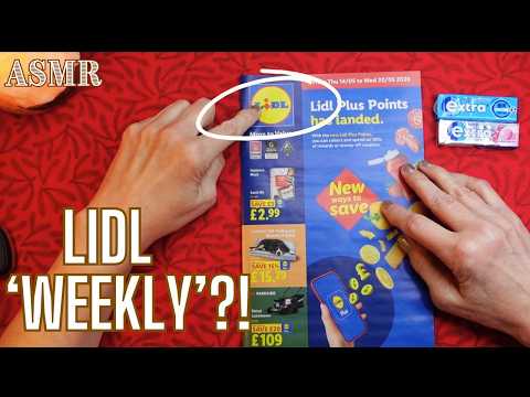 ASMR | Lidlの「Weekly」はどうなった？ガムを噛みながらささやく