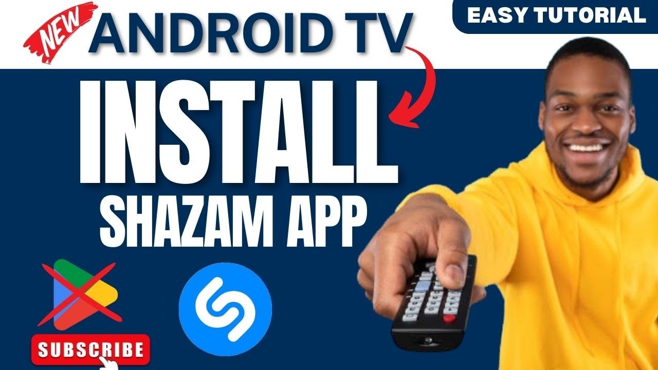 How to Install Shazam App on ANY Android TV 2025 (Without Play Store)