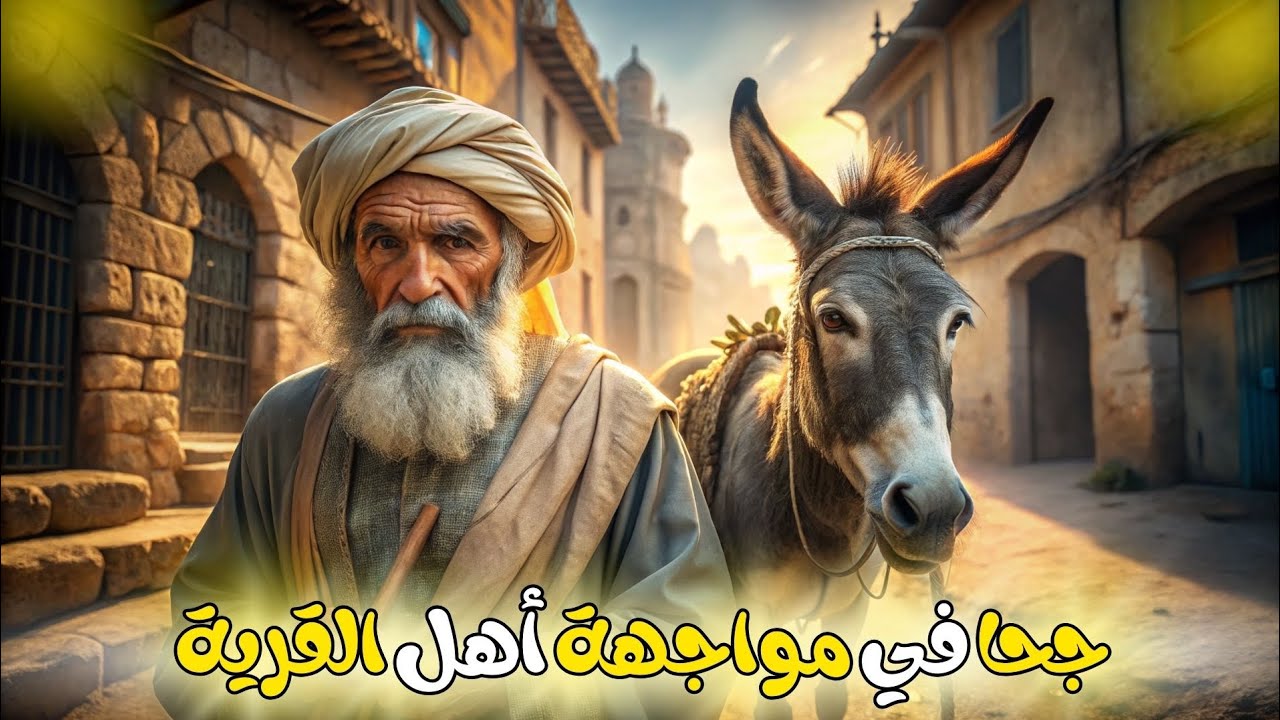 جحا في مواجهة أهل القرية مغامراته المدهشة مع حماره والحكمة التي لا يعرفها أحد