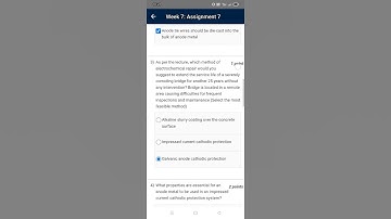 Maintenance and repair of concrete structure assignment No. 7