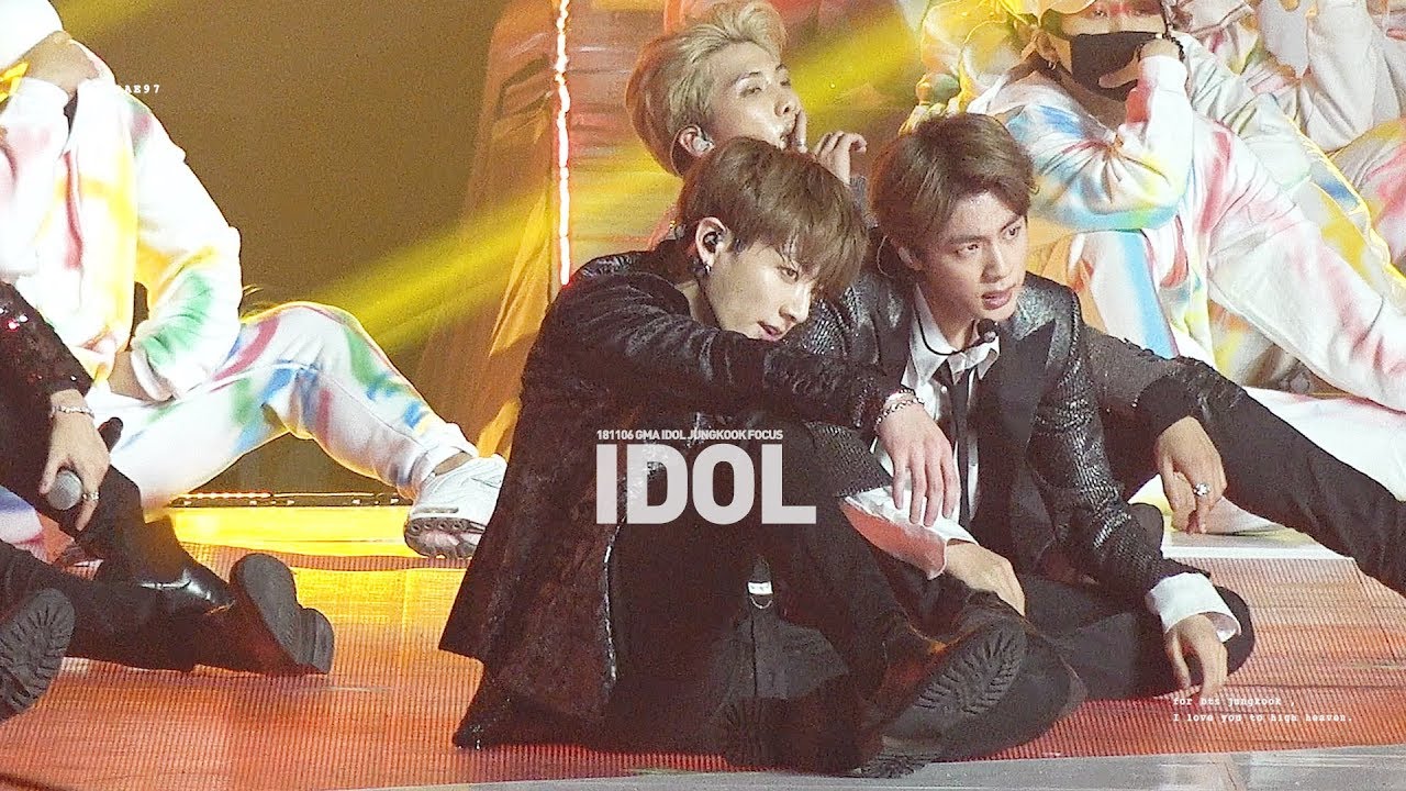 181106 MGA IDOL 정국 직캠 Multi angle ver. (JUNGKOOK FOCUS)