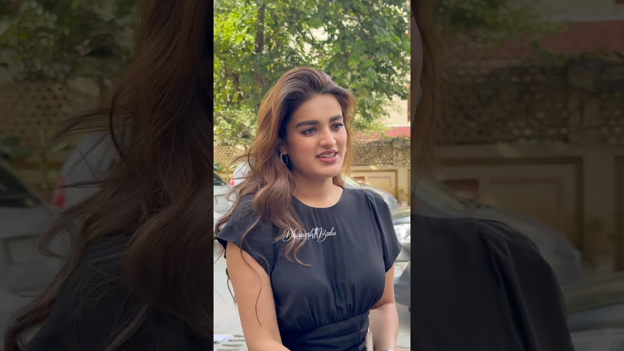 Actress Nidhi Agarwal Snapped at Event in Hyderabad | Pawan Kalyan Nidhi Agarwal Videos