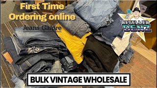 FIRST TIME ORDERING BULK ONLINE - BULK VINTAGE WHOLESALE - TURNING £150 INTO POTENTIALLY £500+ EBAY