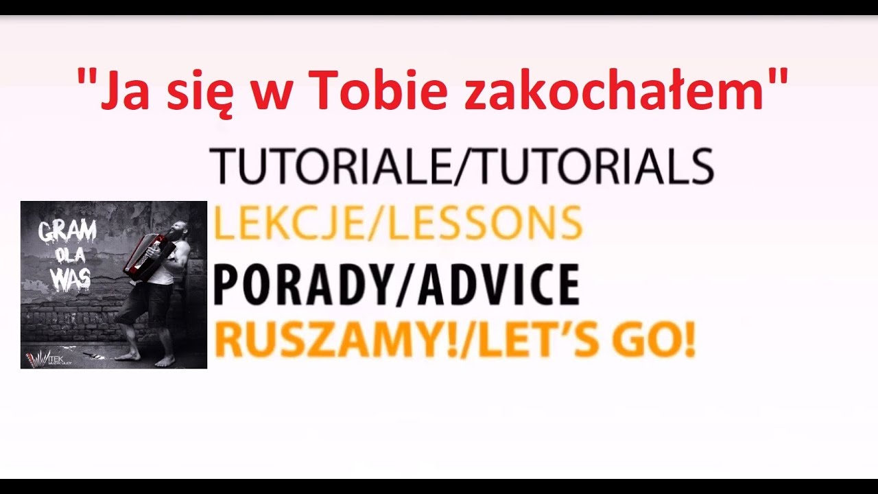 Ja Się W Tobie Zakochałem