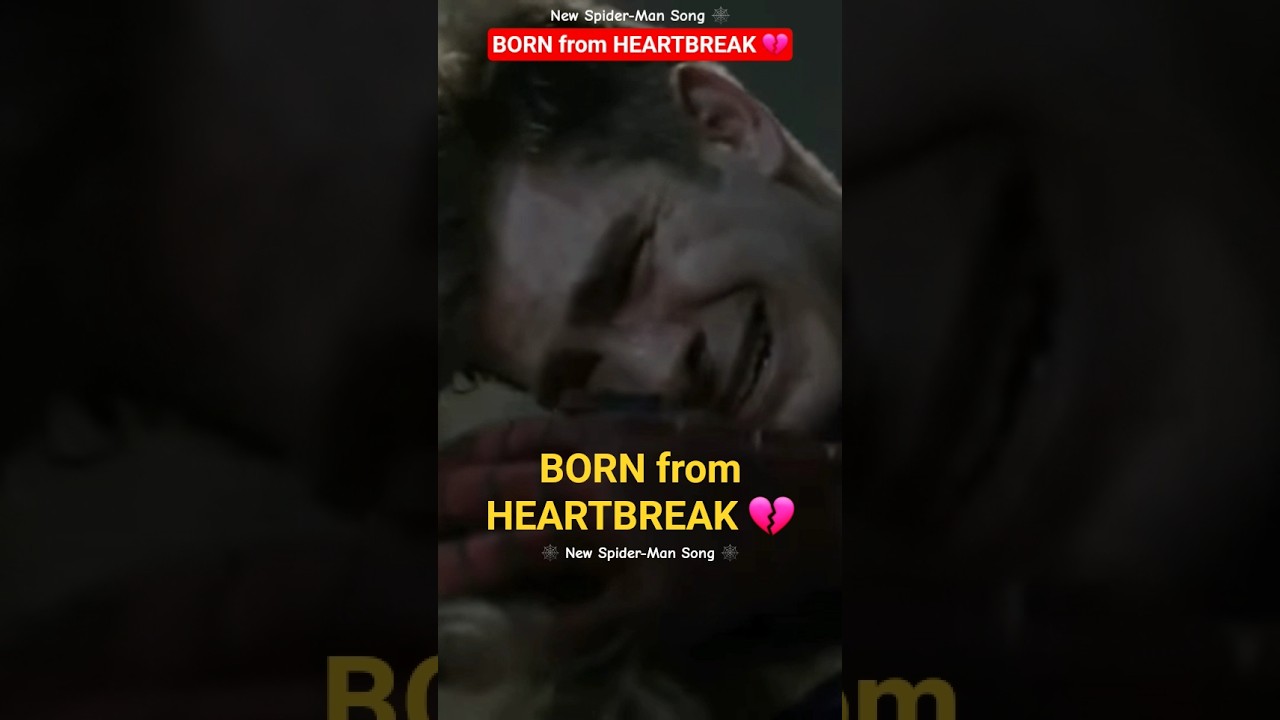 Born from Heartbreak 💔 New Spider-Man Song #spiderman #andrewgarfield #emmastone #brandnewday #viral