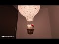 My kitty also rode on a hot air balloon. Night Light Hot Air Balloon Healing