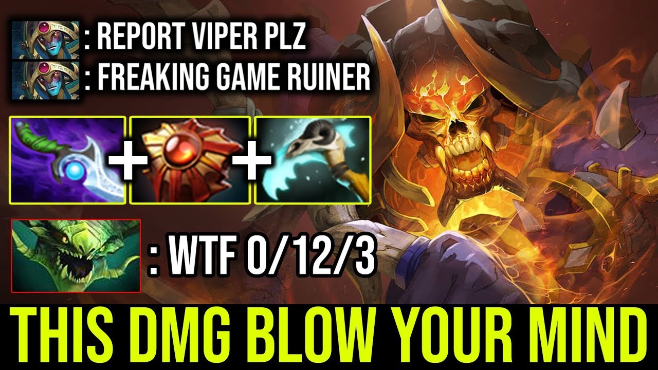 If You Tihink Clinkz isn't a Good Roamer This Will Blow Your Mind INSANE DMG DESTROY VIPER - Dota 2